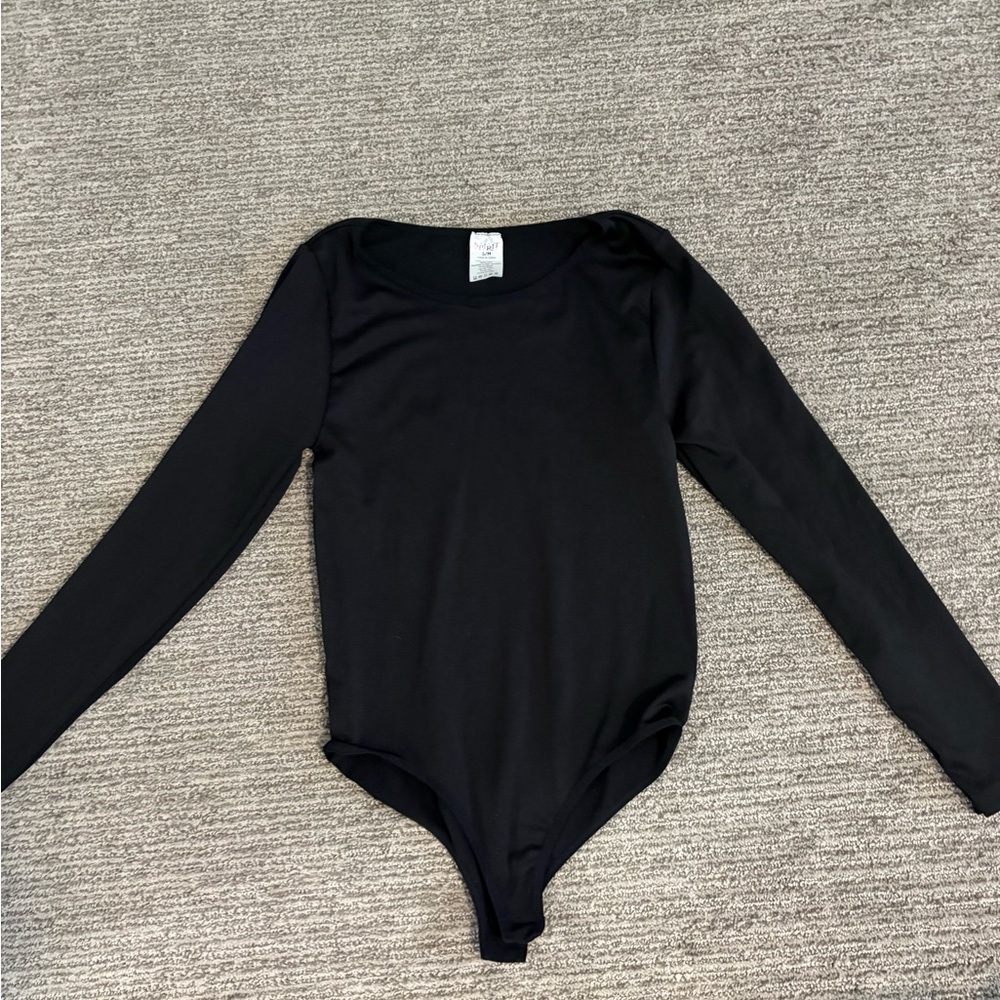 Classic Black Long Sleeve bodysuit